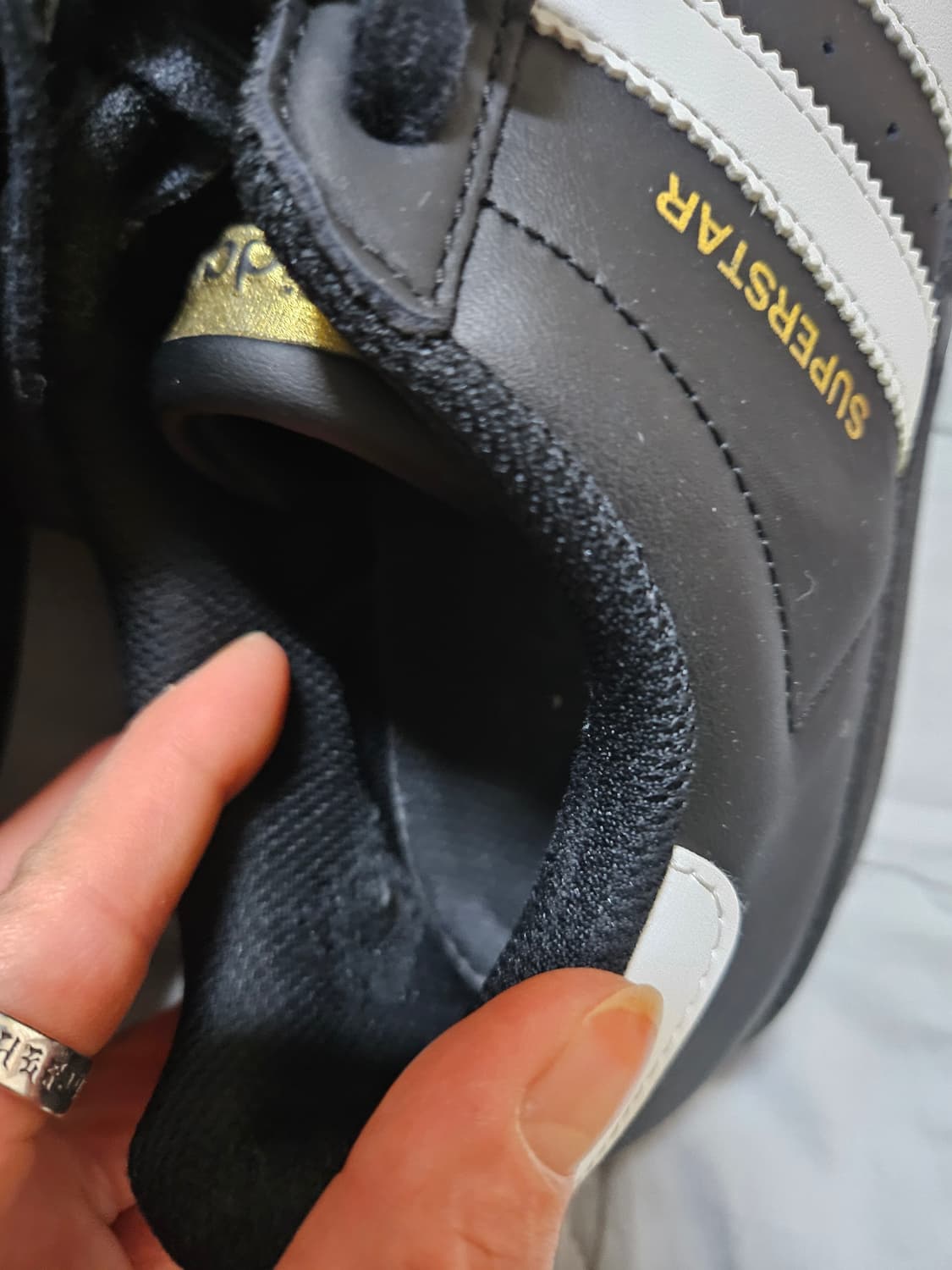 아디다스 슈퍼스타 블랙 상품이미지5