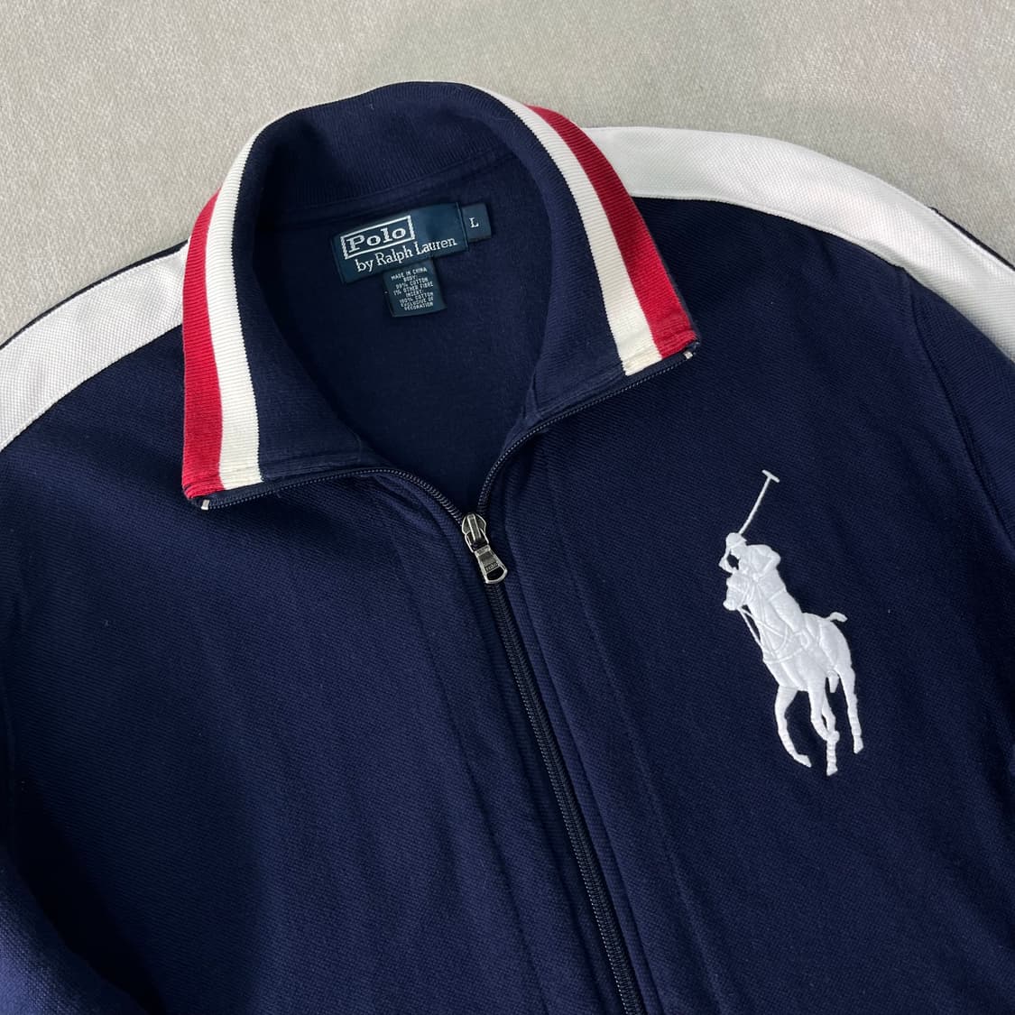 100 폴로랄프로렌 사이드라인 빅포니 집업 상품이미지2