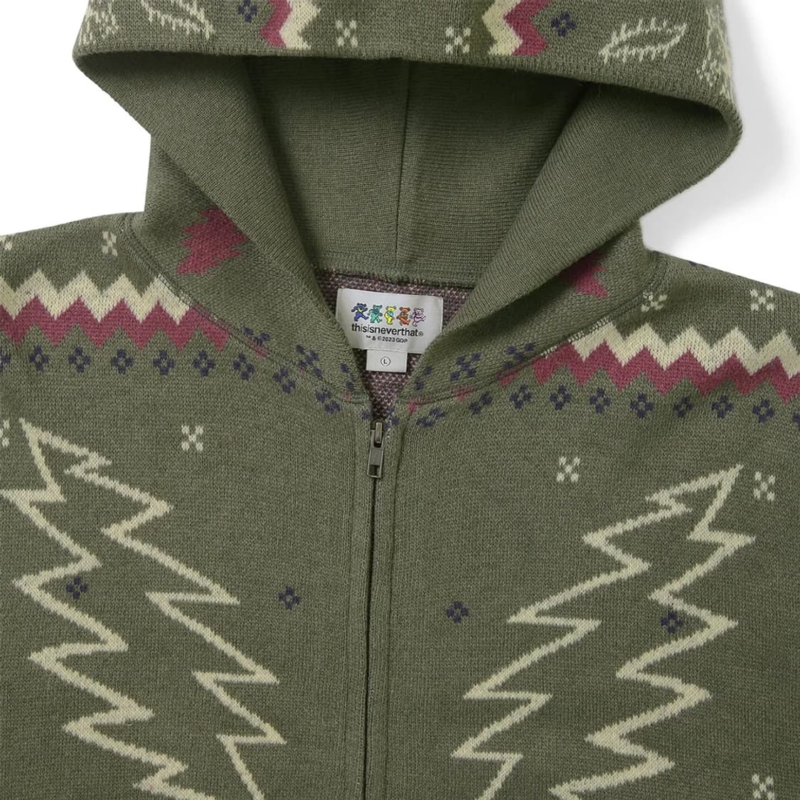 [디네뎃] GD Iconography Knit Zip Hoodie_XL 상품이미지2