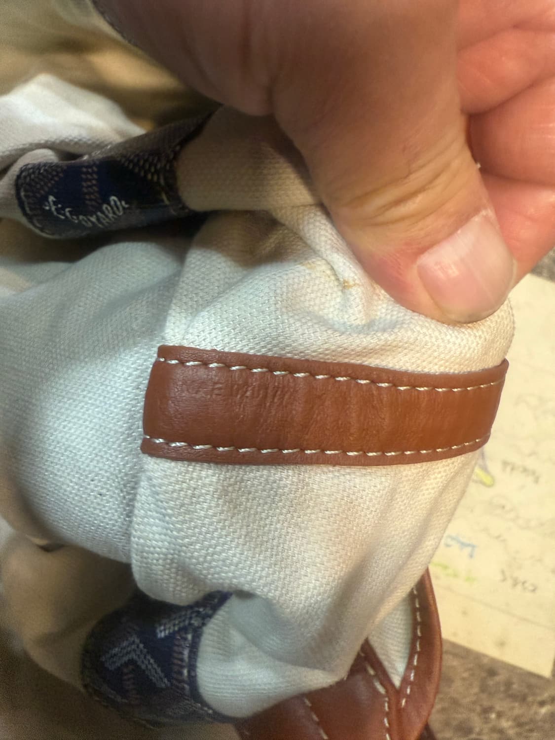 정품 고야드 벨하라 리버시블 쇼퍼백 팝니다 상품이미지8