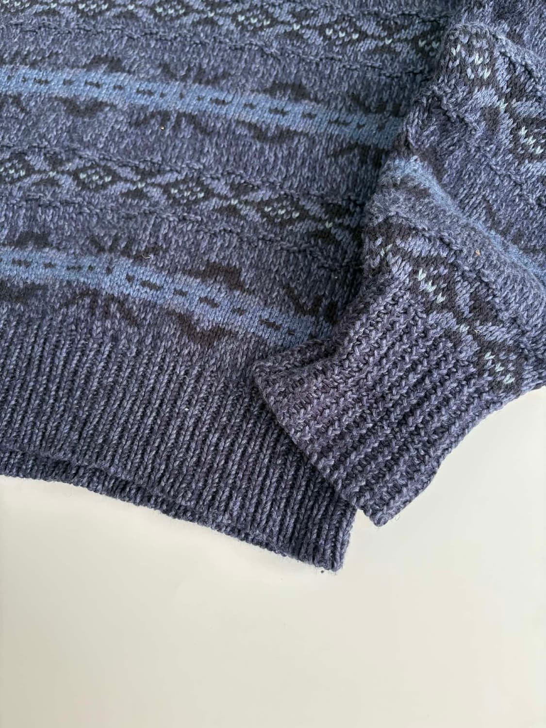 [XS] 폴로 랄프로렌 페어아일 브이넥 걸즈 패턴 니트 상품이미지5