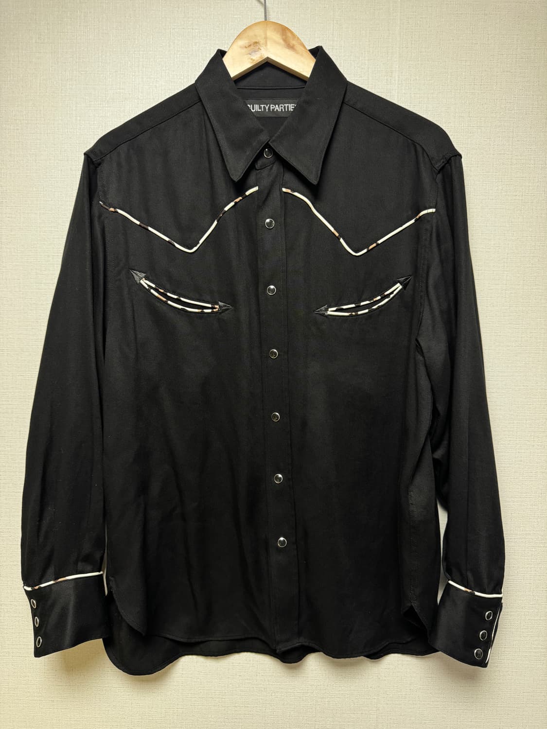 와코마리아 웨스턴셔츠 S 상품이미지1