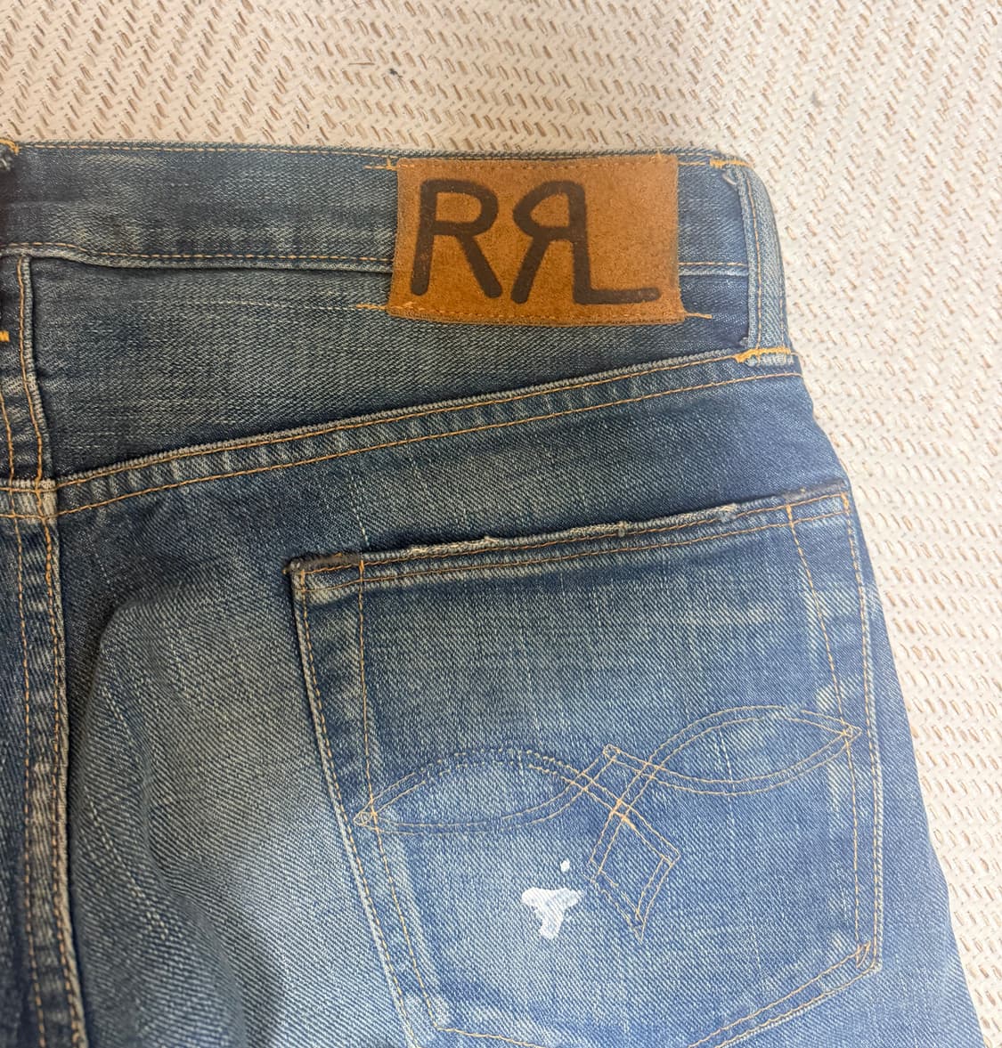 더블알엘 2011출 오리지널 디스 워싱 스트레이트 셀비지 상품이미지9