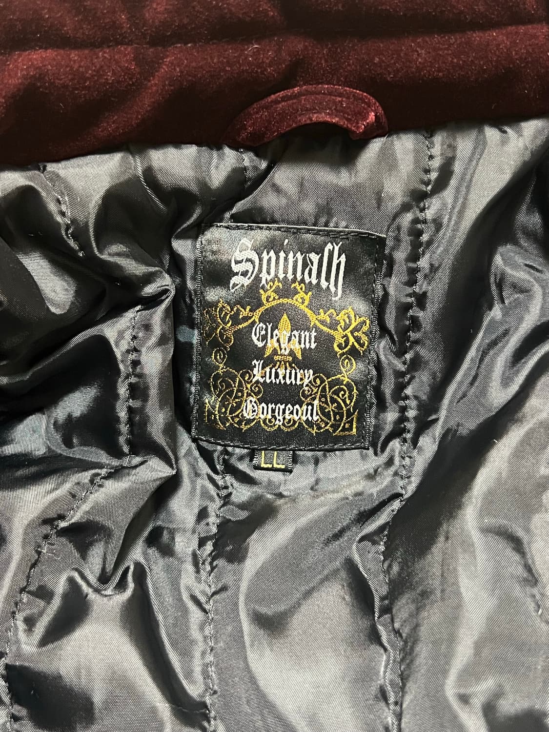 spinach 퍼후드자켓 y2k패딩점퍼펑크 in the attic 상품이미지4