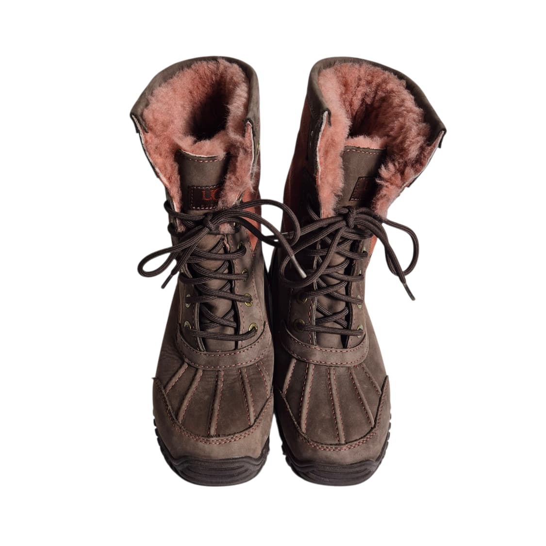 245) UGG 호주 어그 Adirondack Lace Up 부츠 핑크 상품이미지5