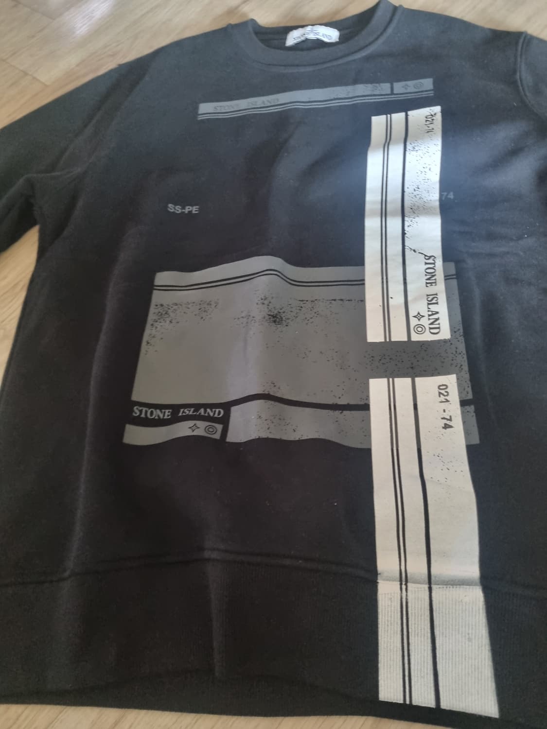 특가) 스톤아일랜드 스트라이프맨투맨.  XL 상품이미지3