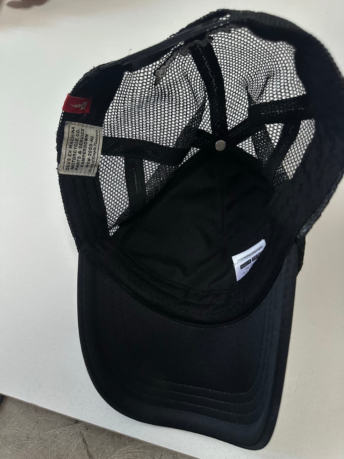 데우스 엑스 마키나 서울 블랙 볼캡 상품이미지3