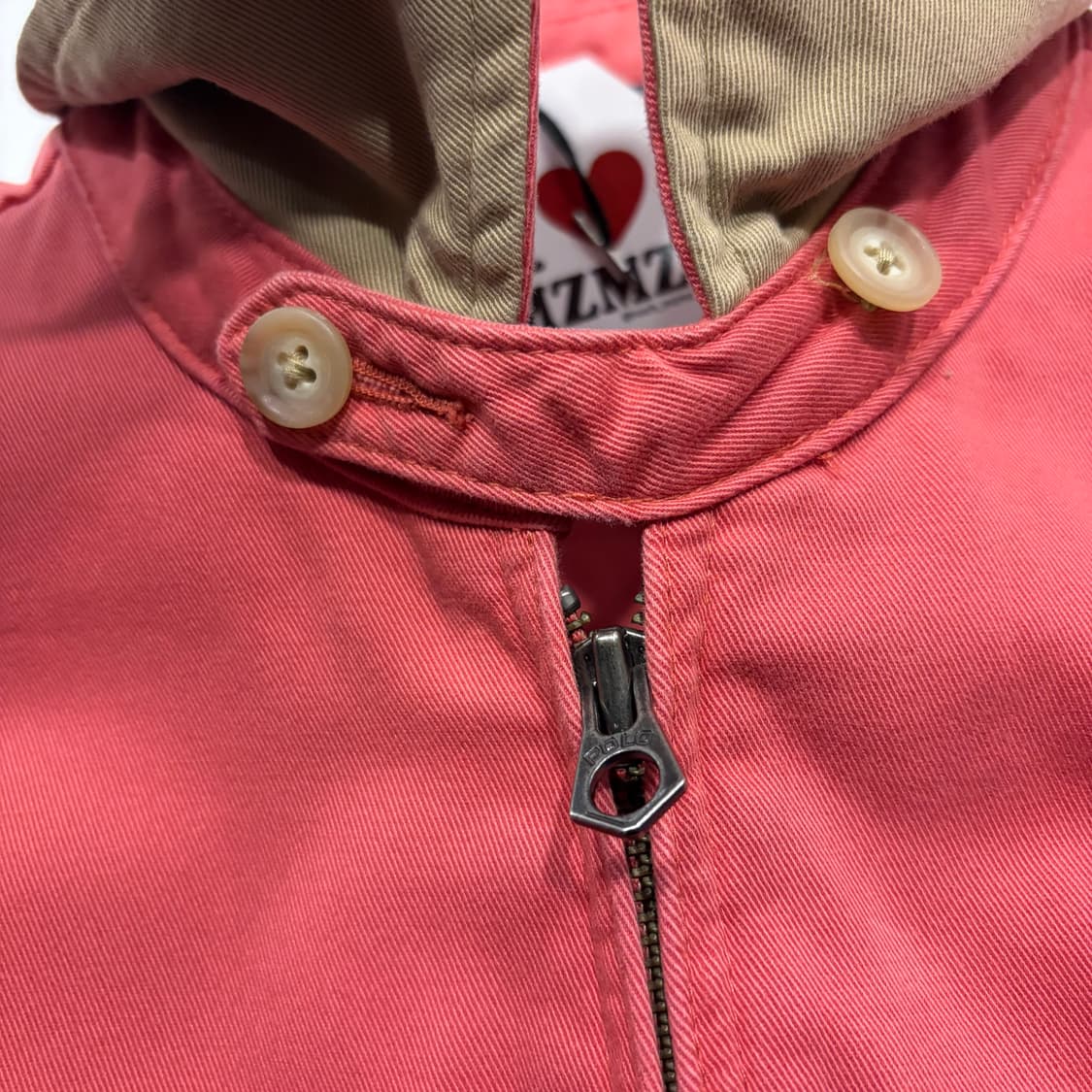 [S] 폴로 랄프로렌 코랄색 코튼 블루종 자켓 D280 상품이미지6