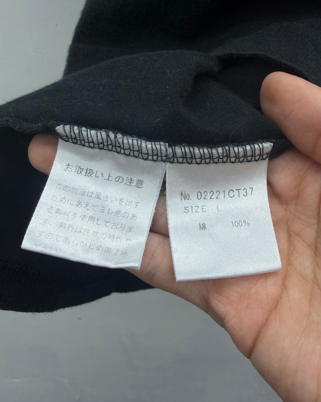 히스테릭글래머 백로고 티셔츠 블랙 상품이미지8