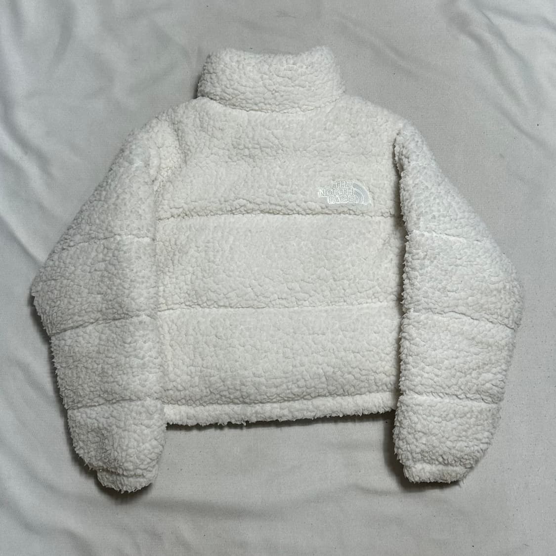 S 노스페이스 여성용 쉐르파 눕시 뽀글이 패딩 상품이미지3