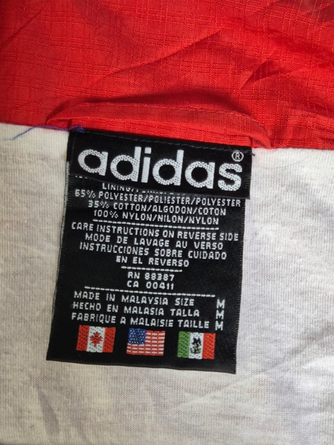 아디다스 90s 봄버 나일론 집업 상품이미지2