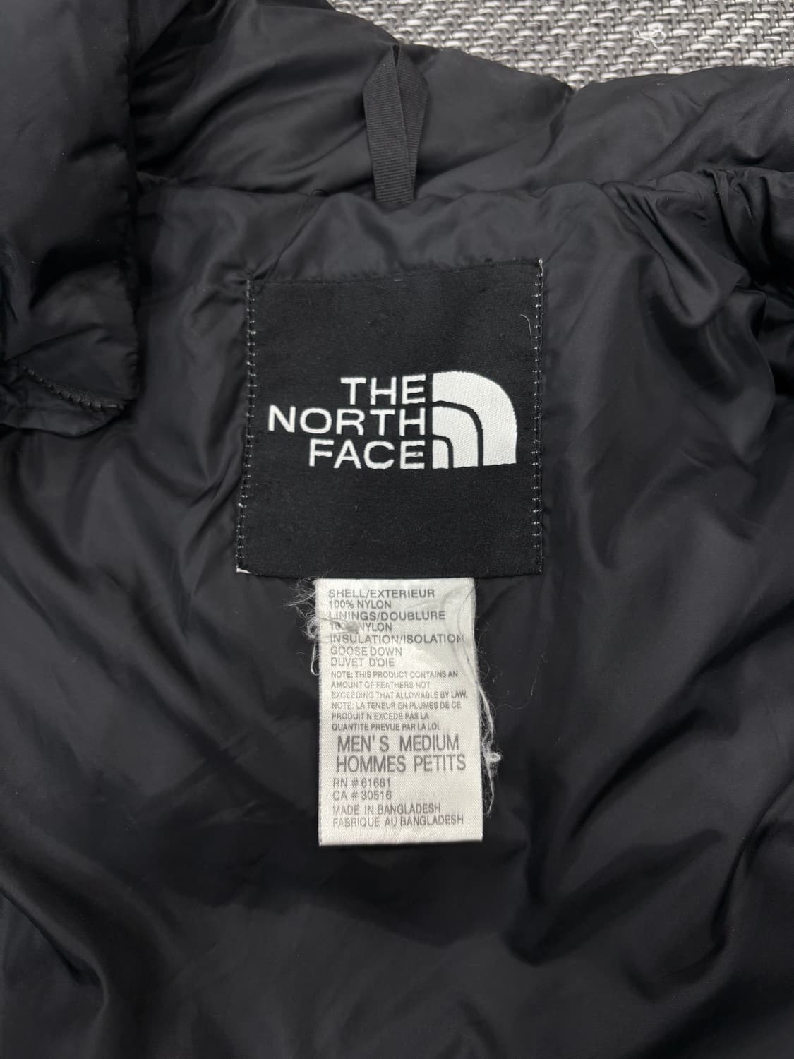 노스페이스 700 푸퍼 패딩 블랙  상품이미지3