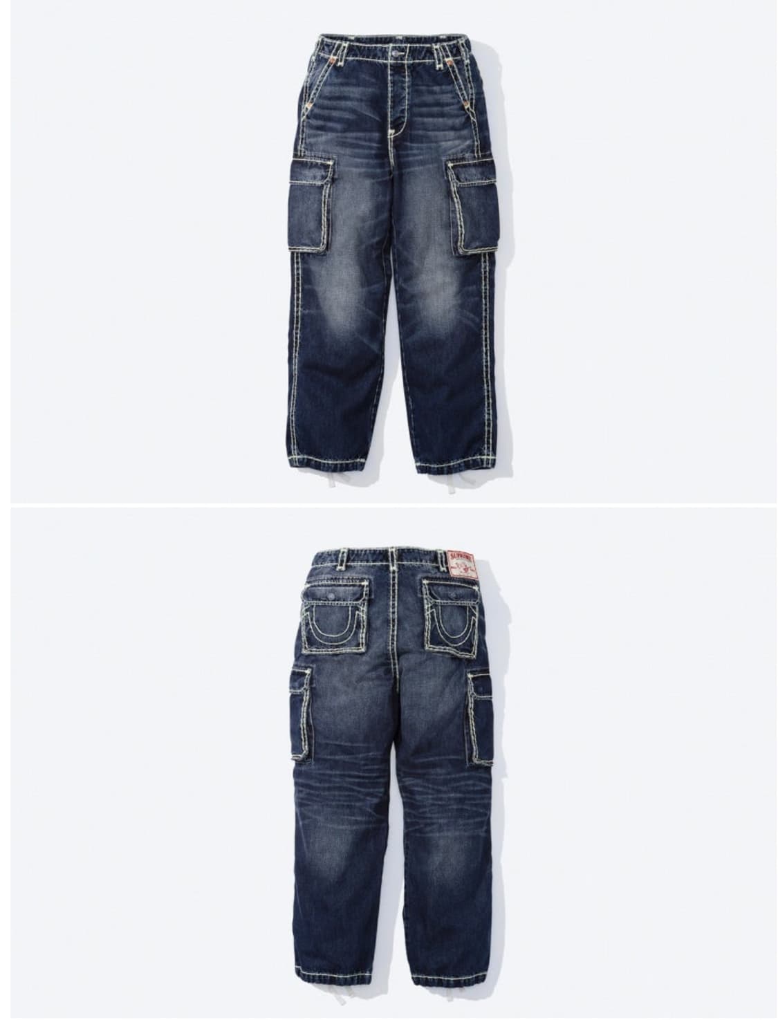 [L,32] 슈프림x트루릴리전 데님 셋업 상품이미지3