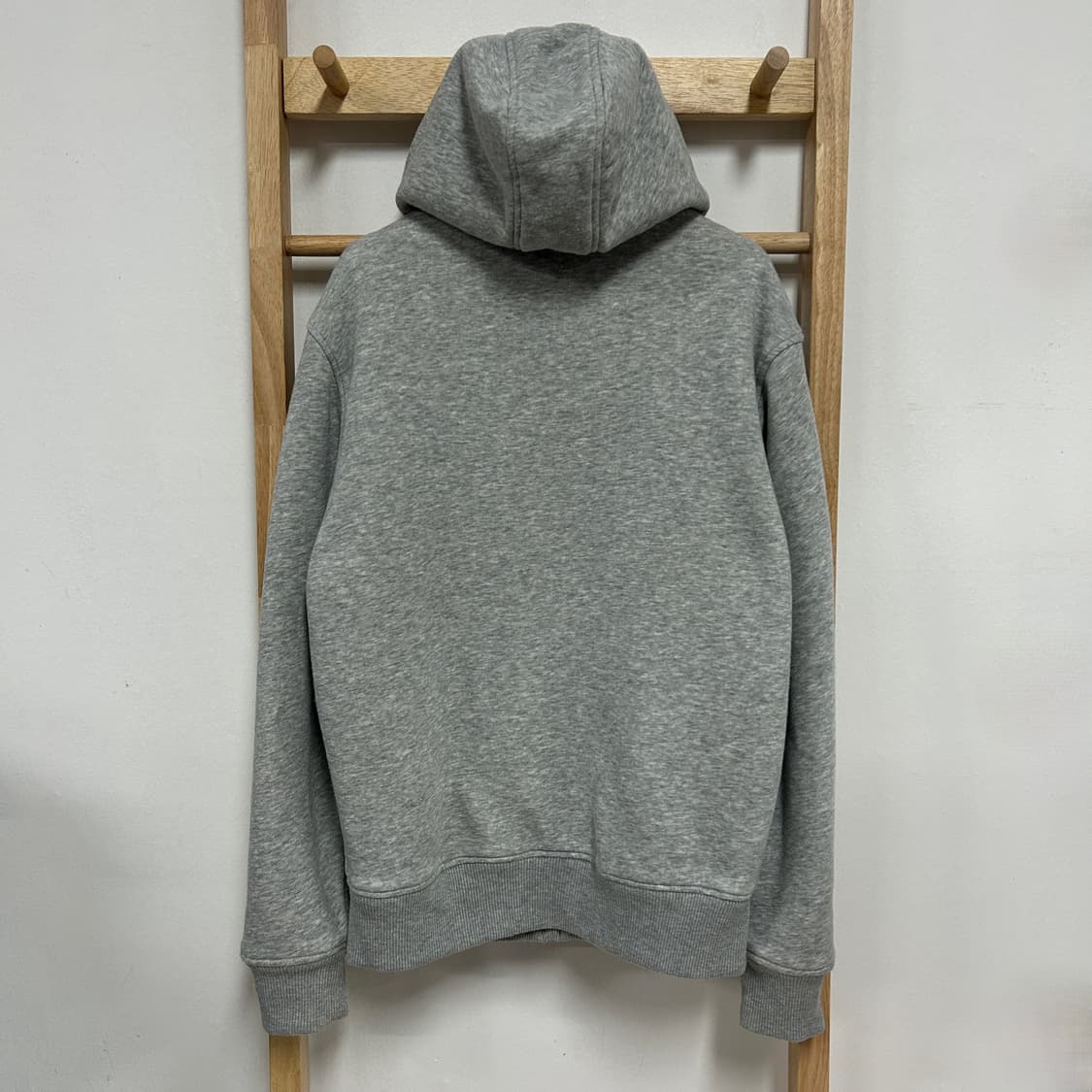 갭 자수로고 울프죠 후드집업 그레이 상품이미지5
