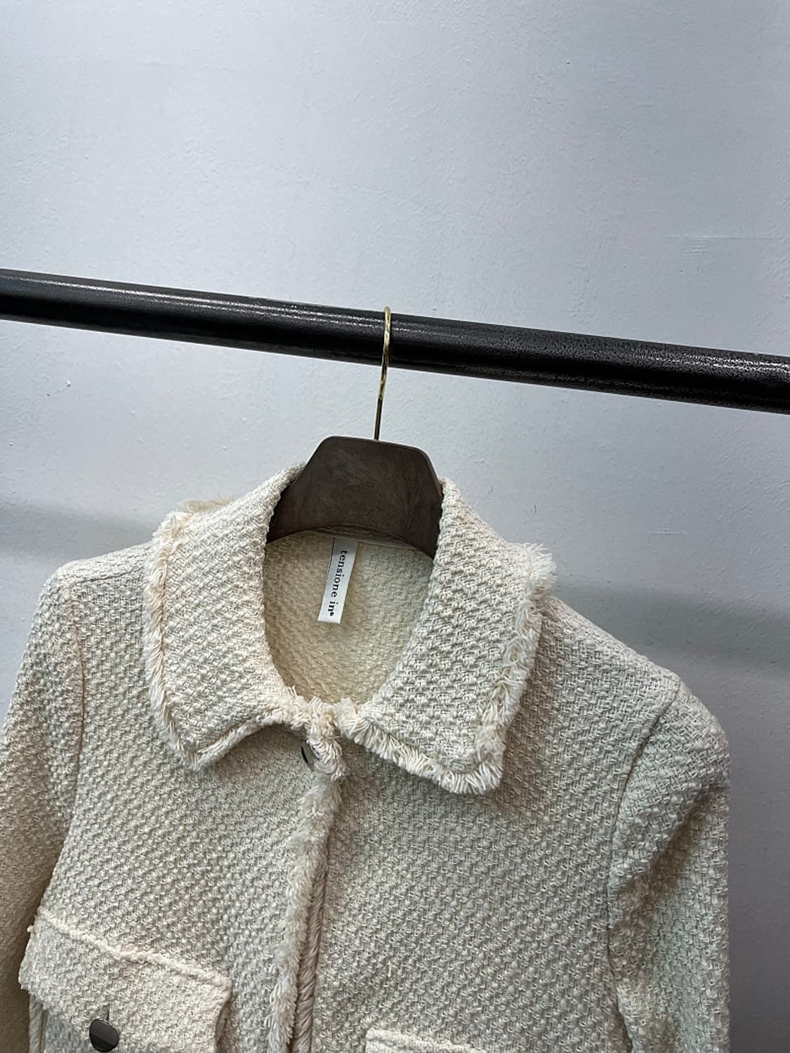 여) 텐시오네 인 이태리 트위드 자켓  상품이미지3