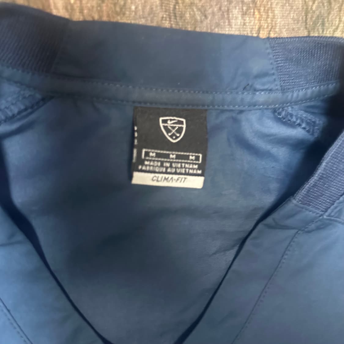 나이키 빈티지 올드스쿨 스우시 핸드로고 네이비웜업 M 상품이미지3