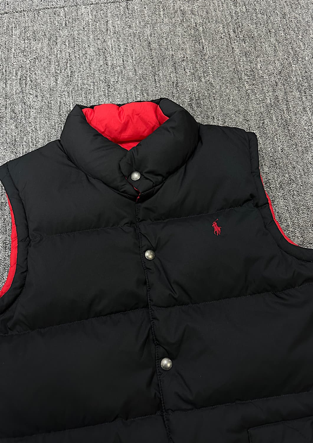 폴로 양면 패딩 조끼  상품이미지2