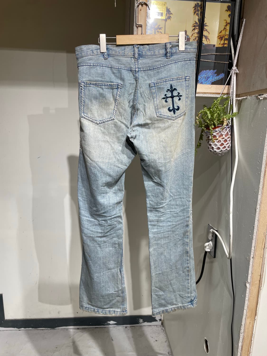 빈티지 y2k데님팬츠  상품이미지4