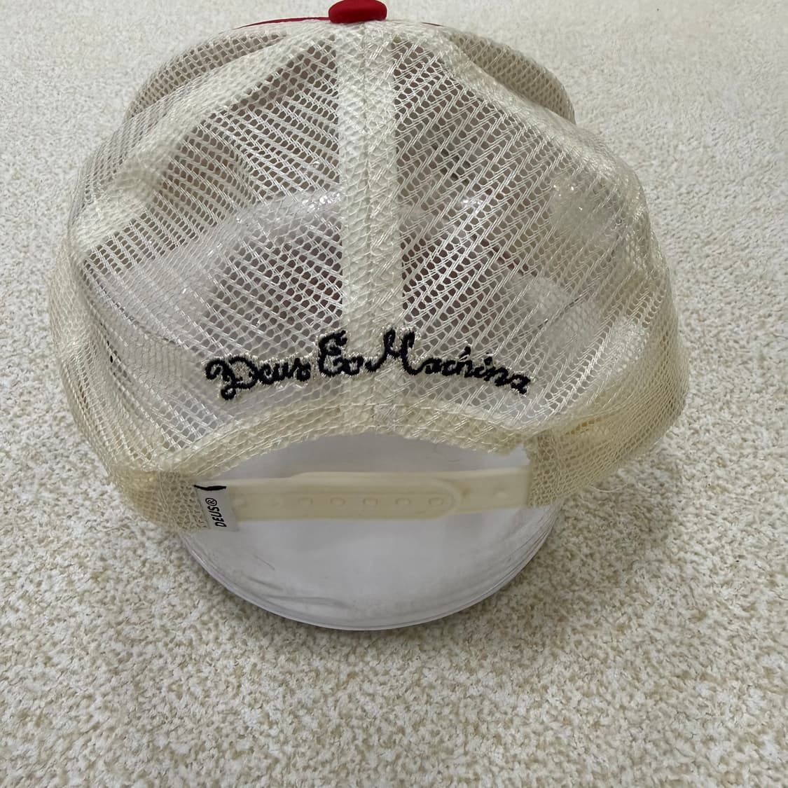 F DEUS 레드 매쉬캡 0202T2 상품이미지3