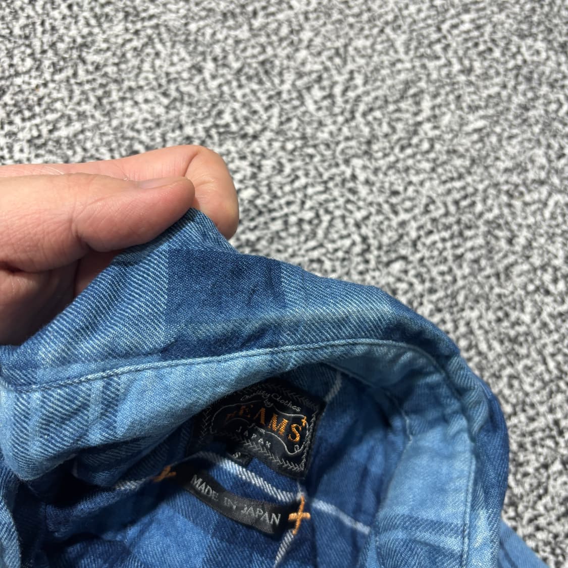 빔즈 플러스 BEAMS 체크 플란넬  상품이미지5