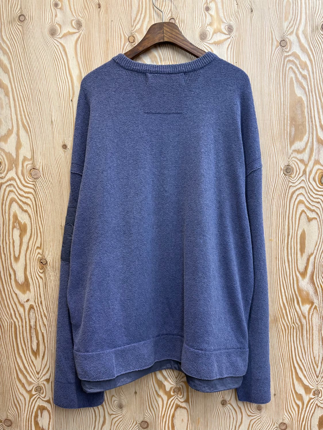 준지 JC3151P51S 나일론 배색 포켓 디테일 니트 상품이미지4