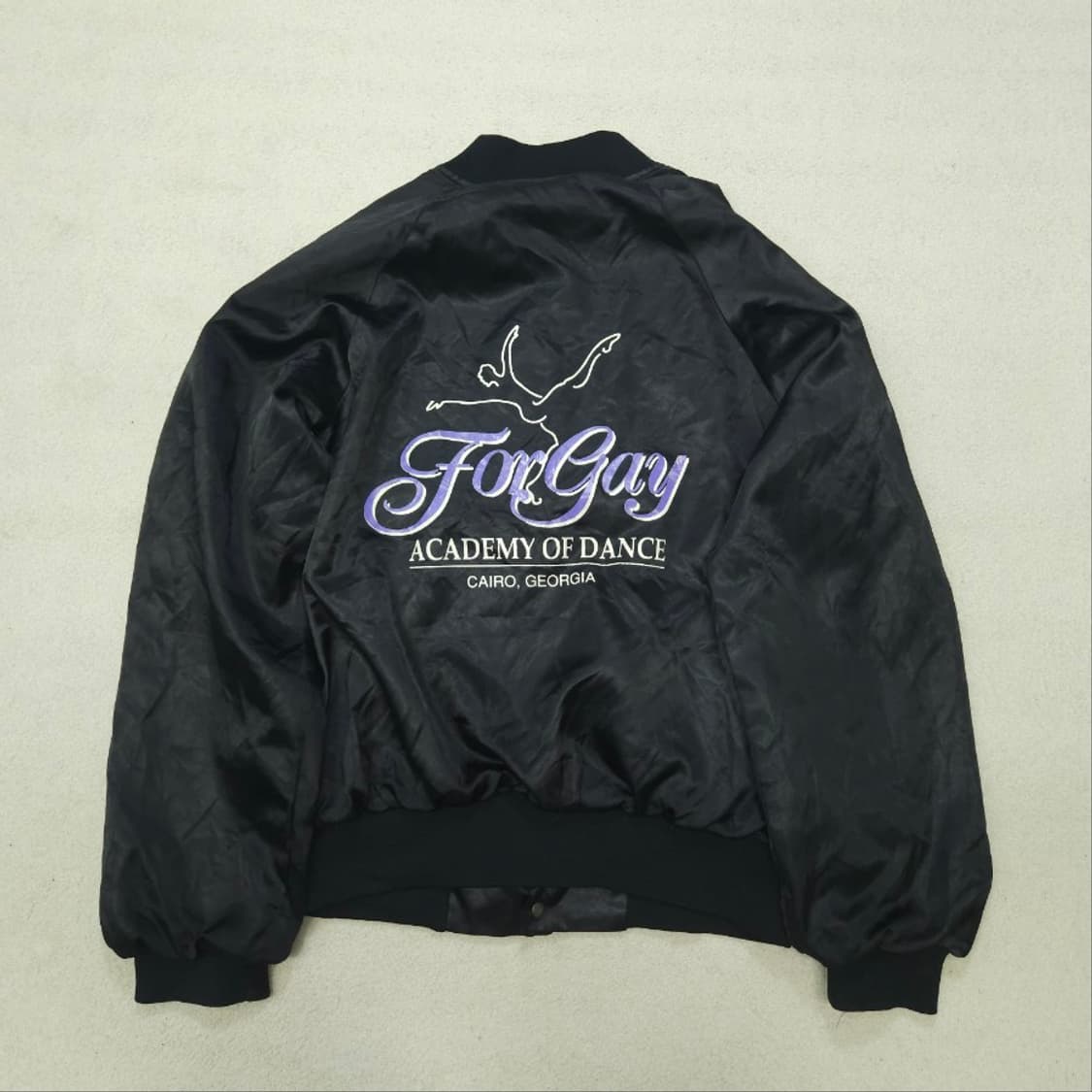 90s 미국 빈티지 사틴 자켓 상품이미지1