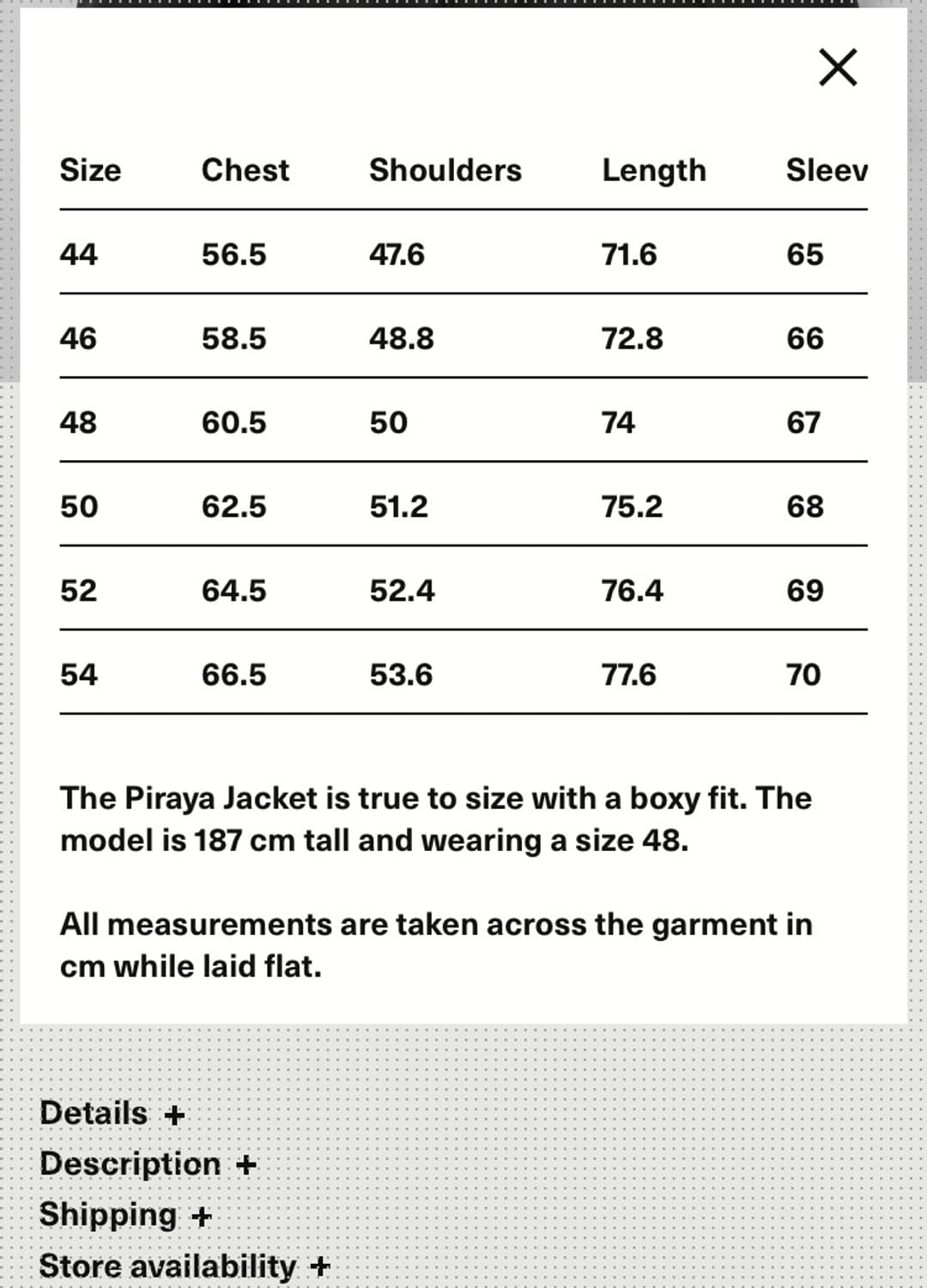 아워레가시 자켓 상품이미지5