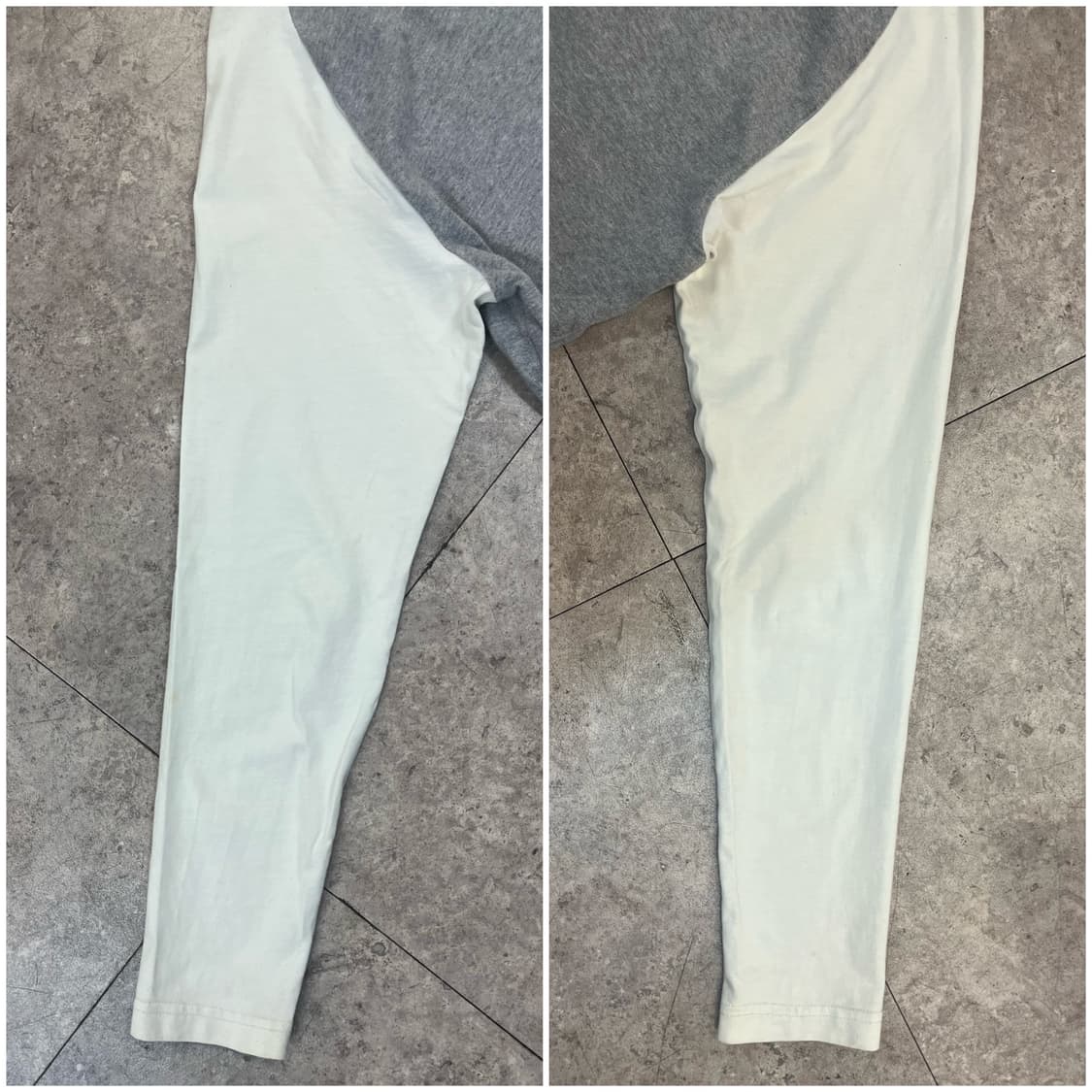 아디다스 배색 긴팔티 그레이 95 #csz3695 상품이미지9