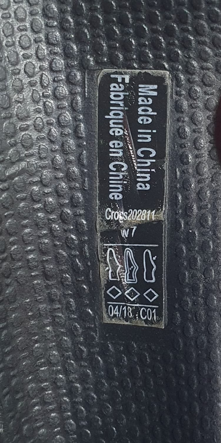 240mm 크록스 샌들 시에나 플랫 슈즈 블랙  W7 상품이미지9