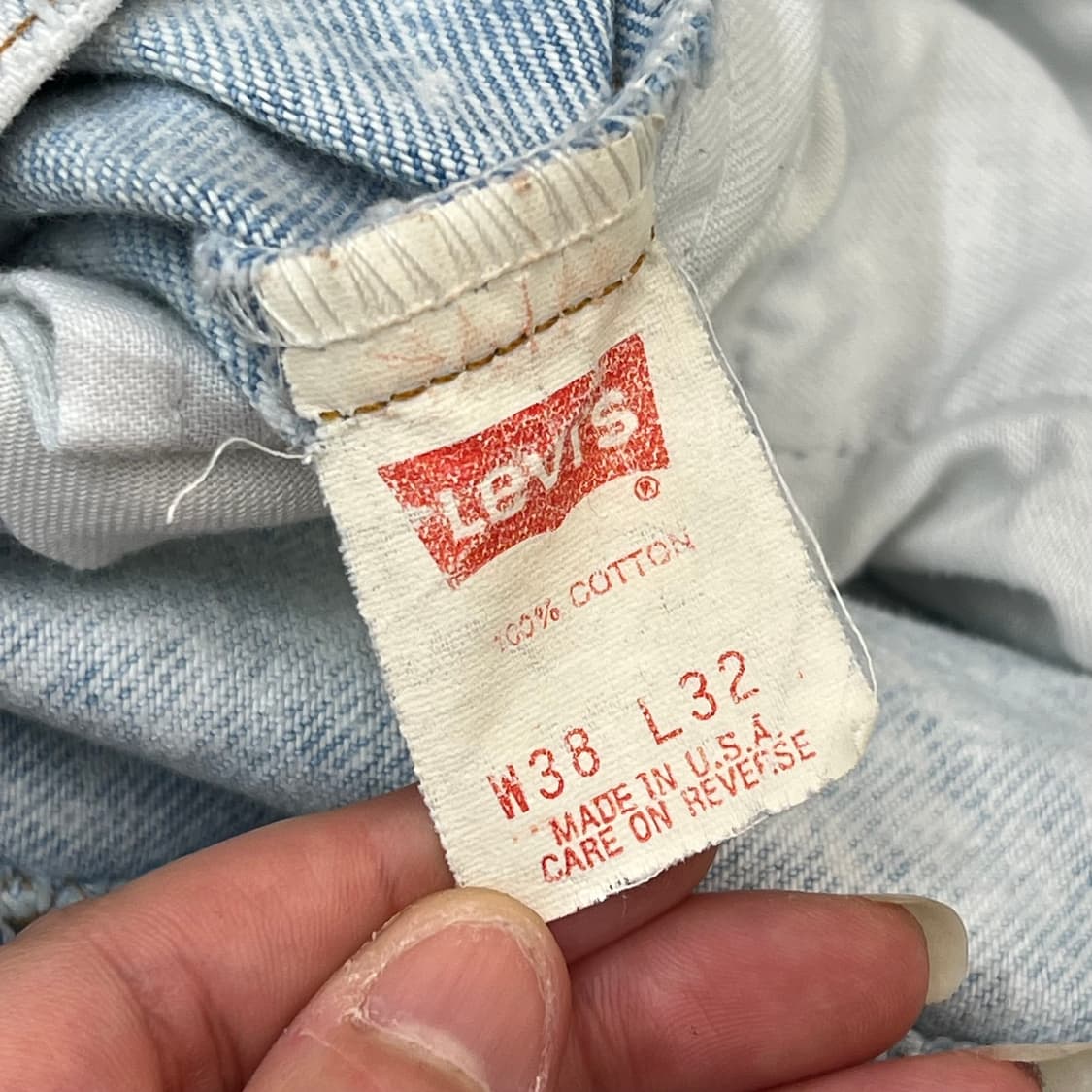 Usa리바이스 505 데님팬츠 r2402 상품이미지7