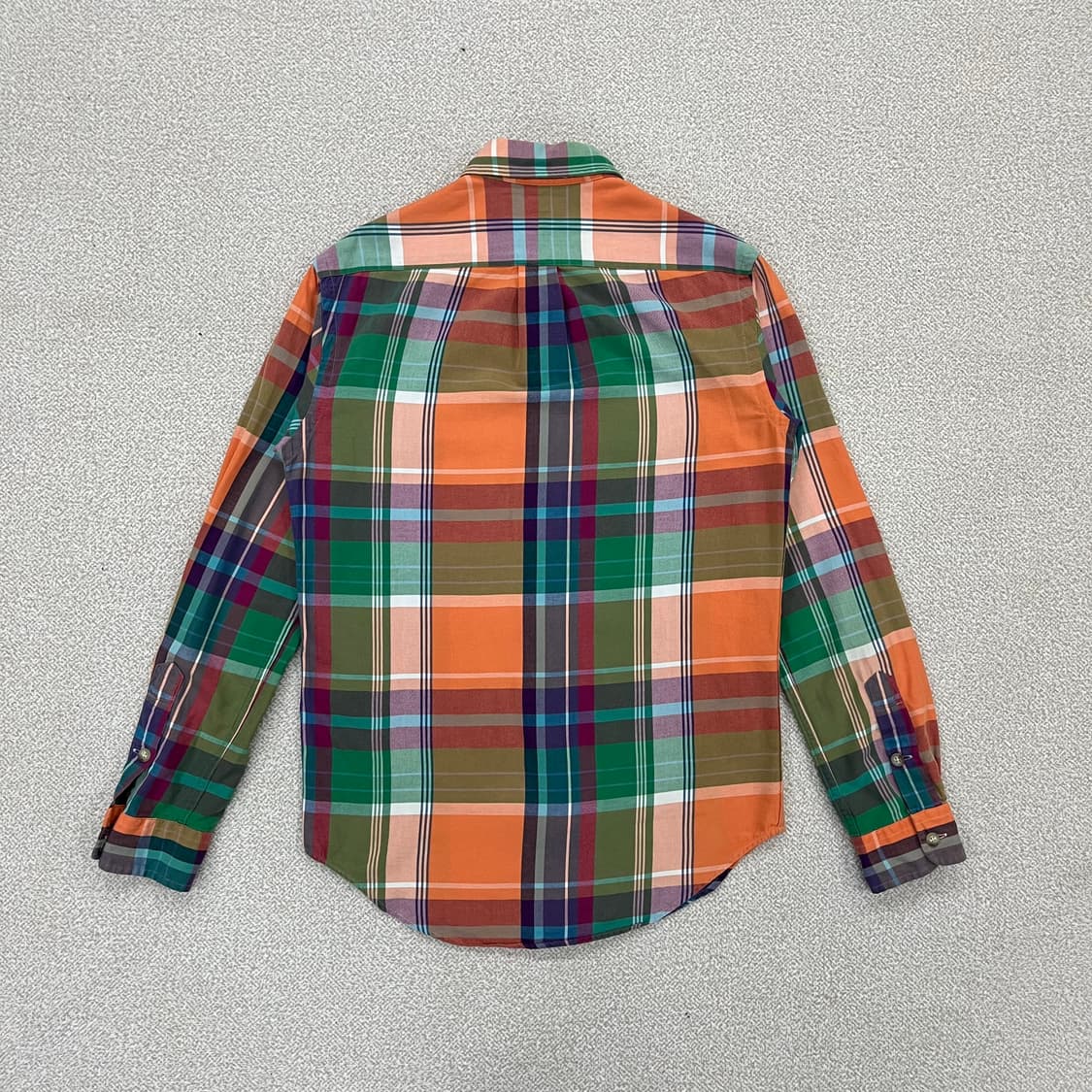 [S] 폴로 랄프로렌 빈티지 마드라스 체크 웨스턴 셔츠 4002 상품이미지3