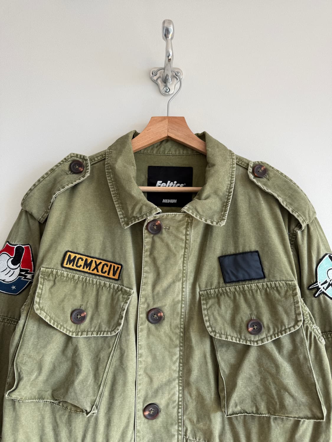 펠틱스(Feltics) 미키마우스 야상 자켓 상품이미지2