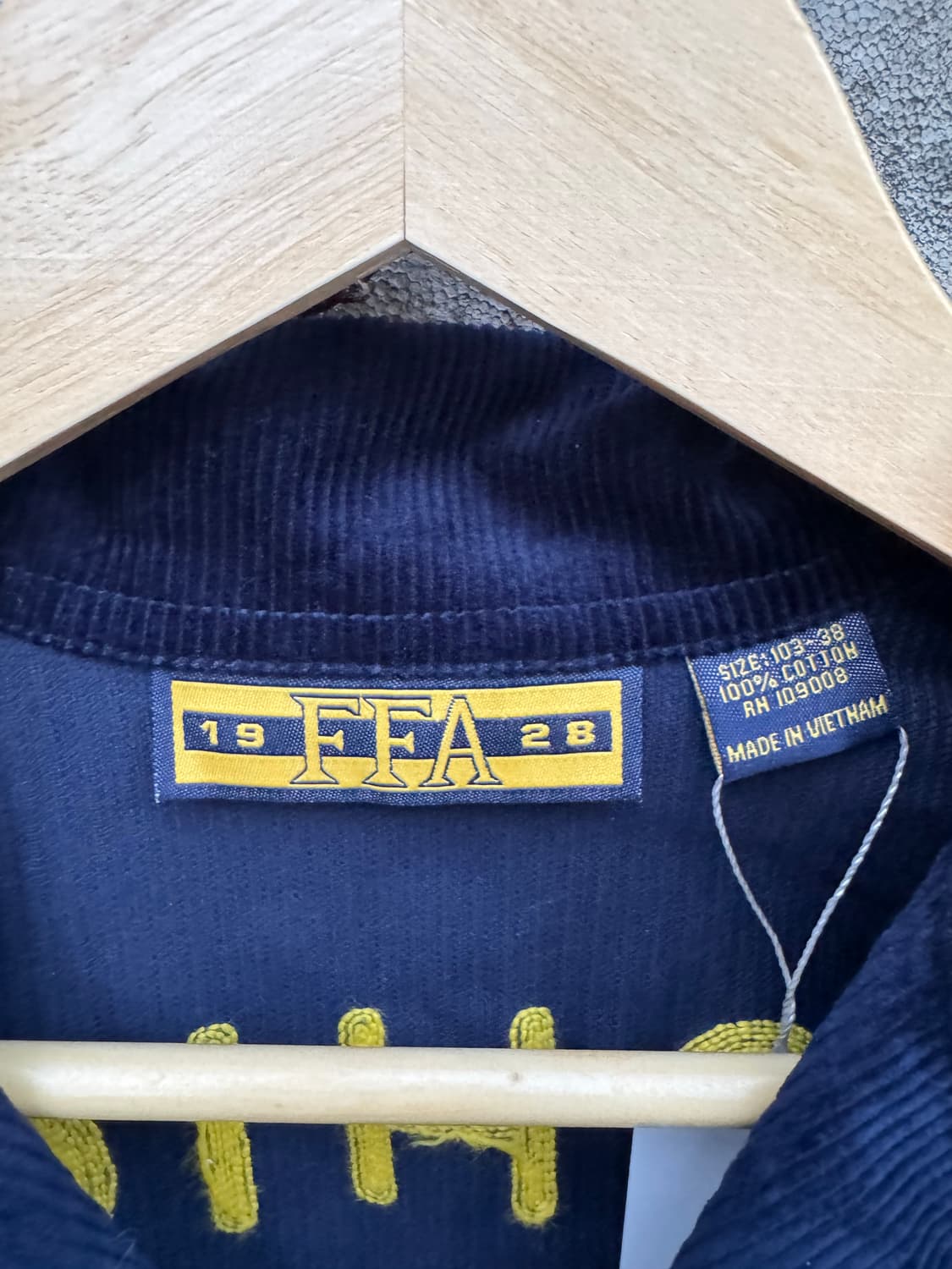 FFA 자켓 미국 농업학교 ohio 체인스티치 코듀로이 빈티지 자켓 상품이미지5