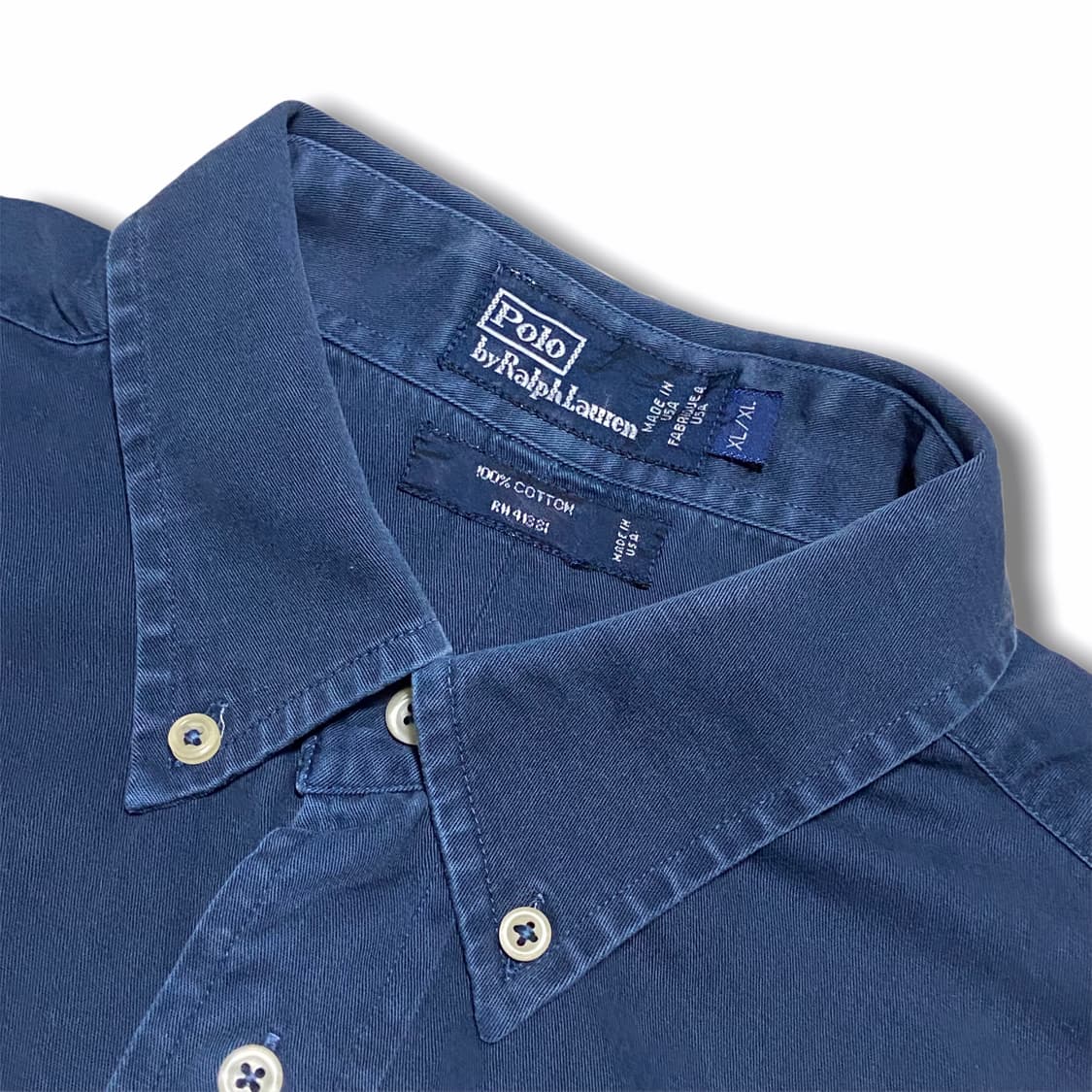 폴로랄프로렌 솔리드 네이비 셔츠 상품이미지5