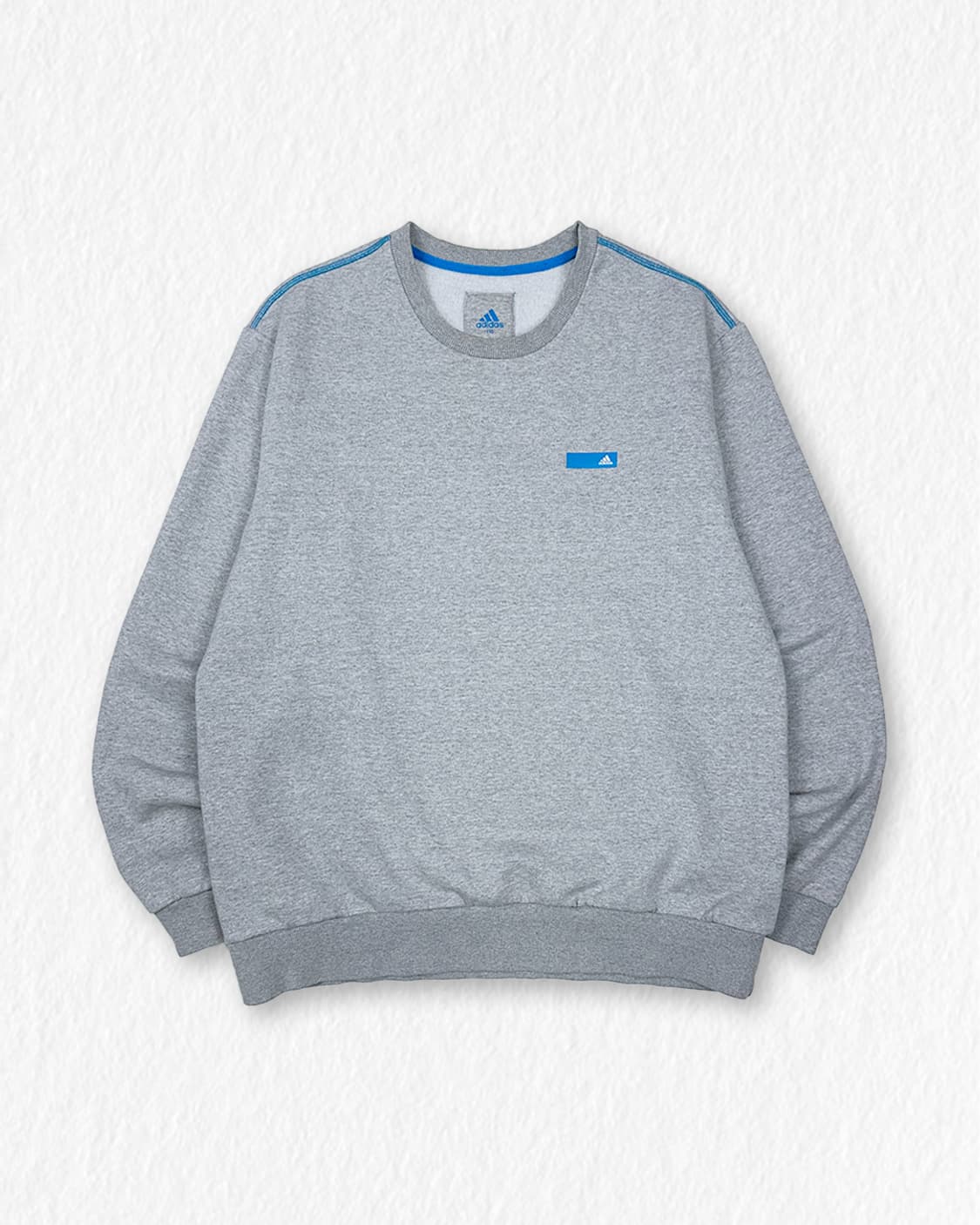 아디다스 기모 맨투맨 그레이 상품이미지1