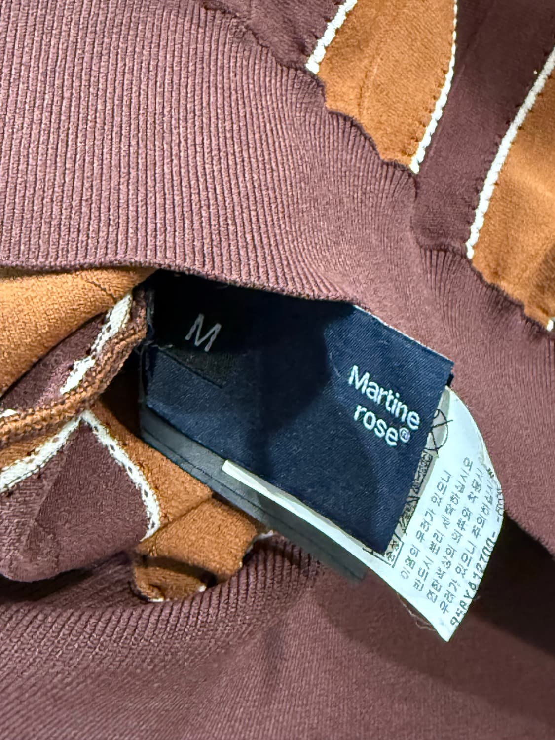 Martine Rose — Logo Polo Brown 상품이미지3