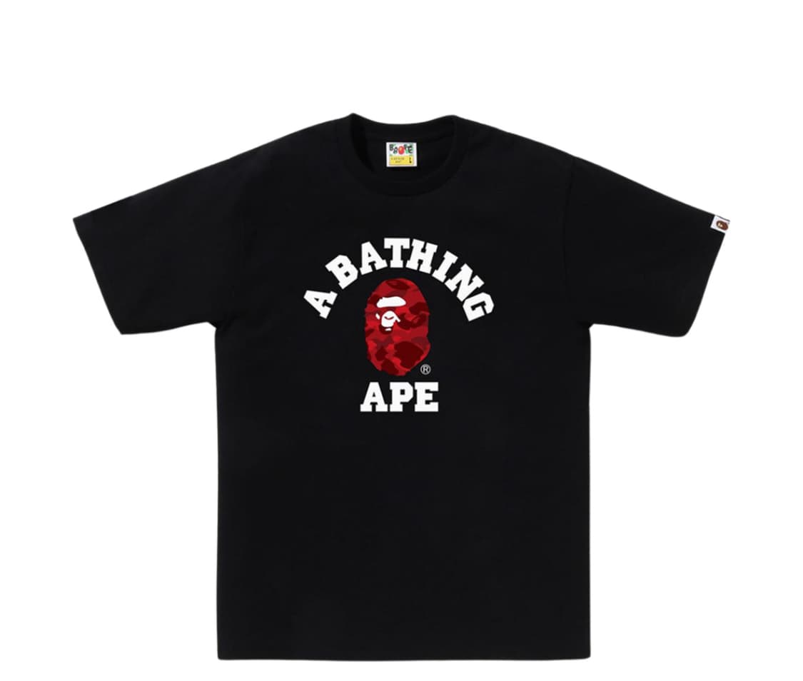 BAPE COLOR CAMO COLLEGE TEE 베이프 티셔츠 상품이미지1