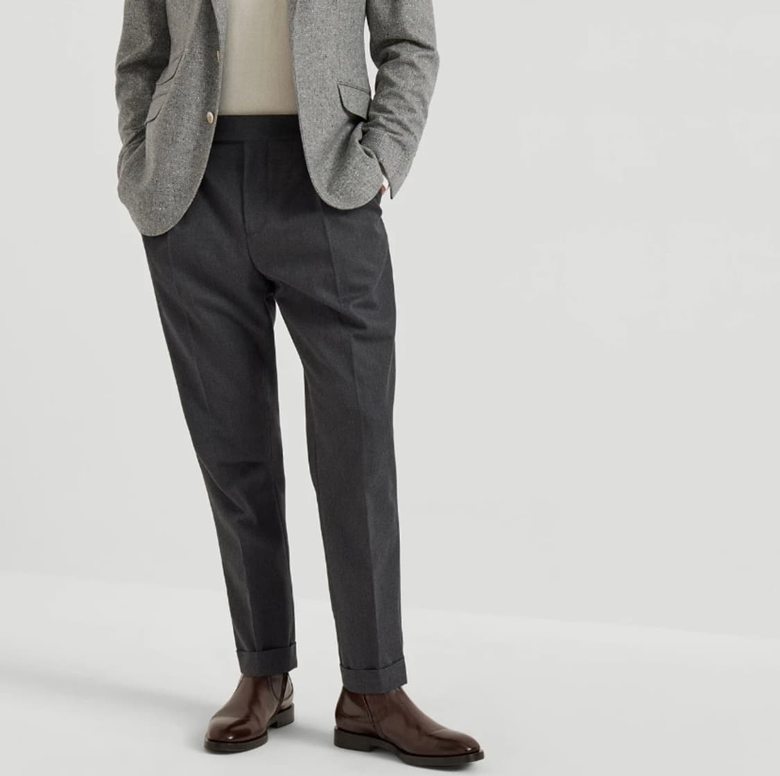 브루넬로 쿠치넬리 캐시미어 버진울 블레이저 자켓 새상품 상품이미지9