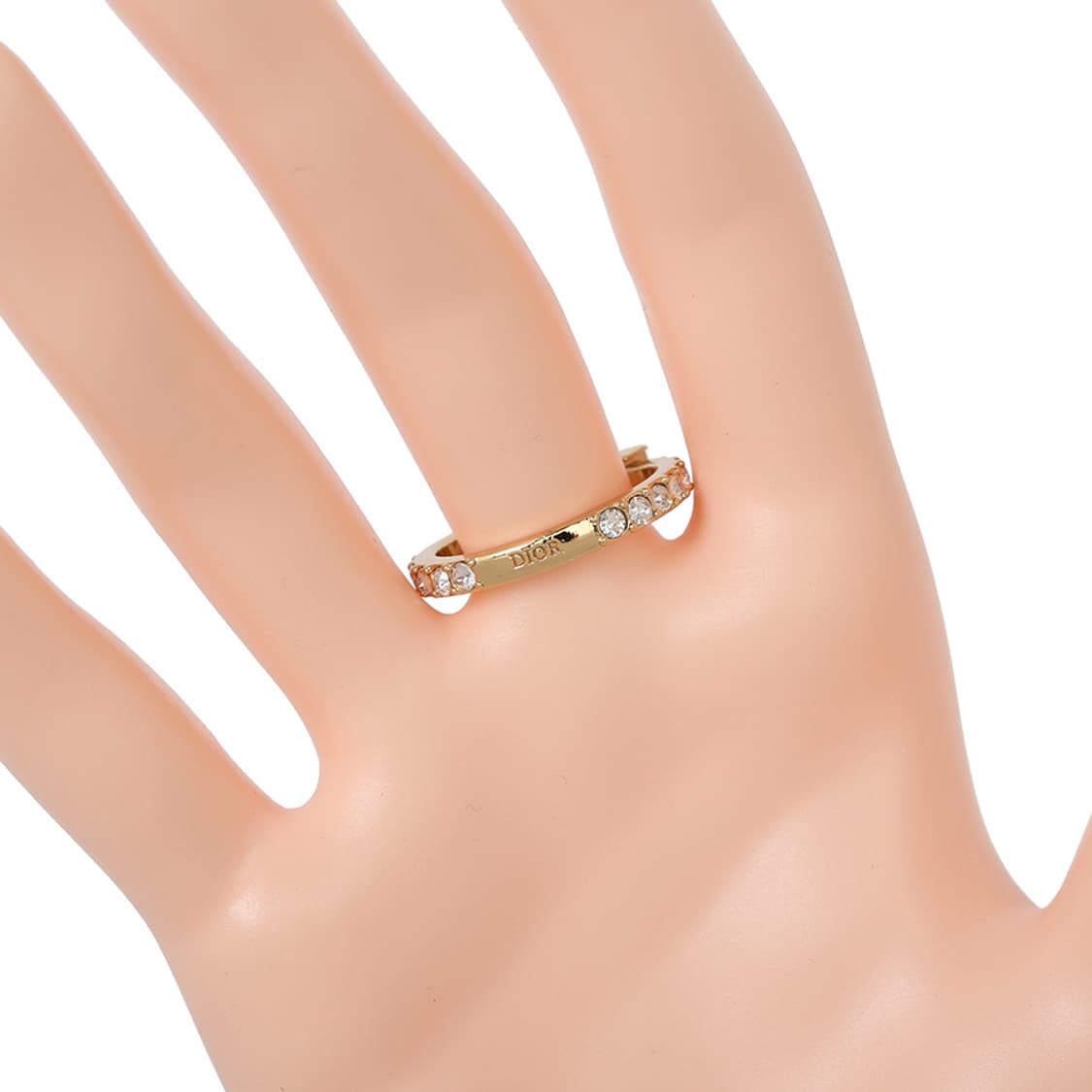 디올 레볼루션 반지 골드 피니시 스파클링 크리스탈 링 R1009DVOCY 상품이미지8
