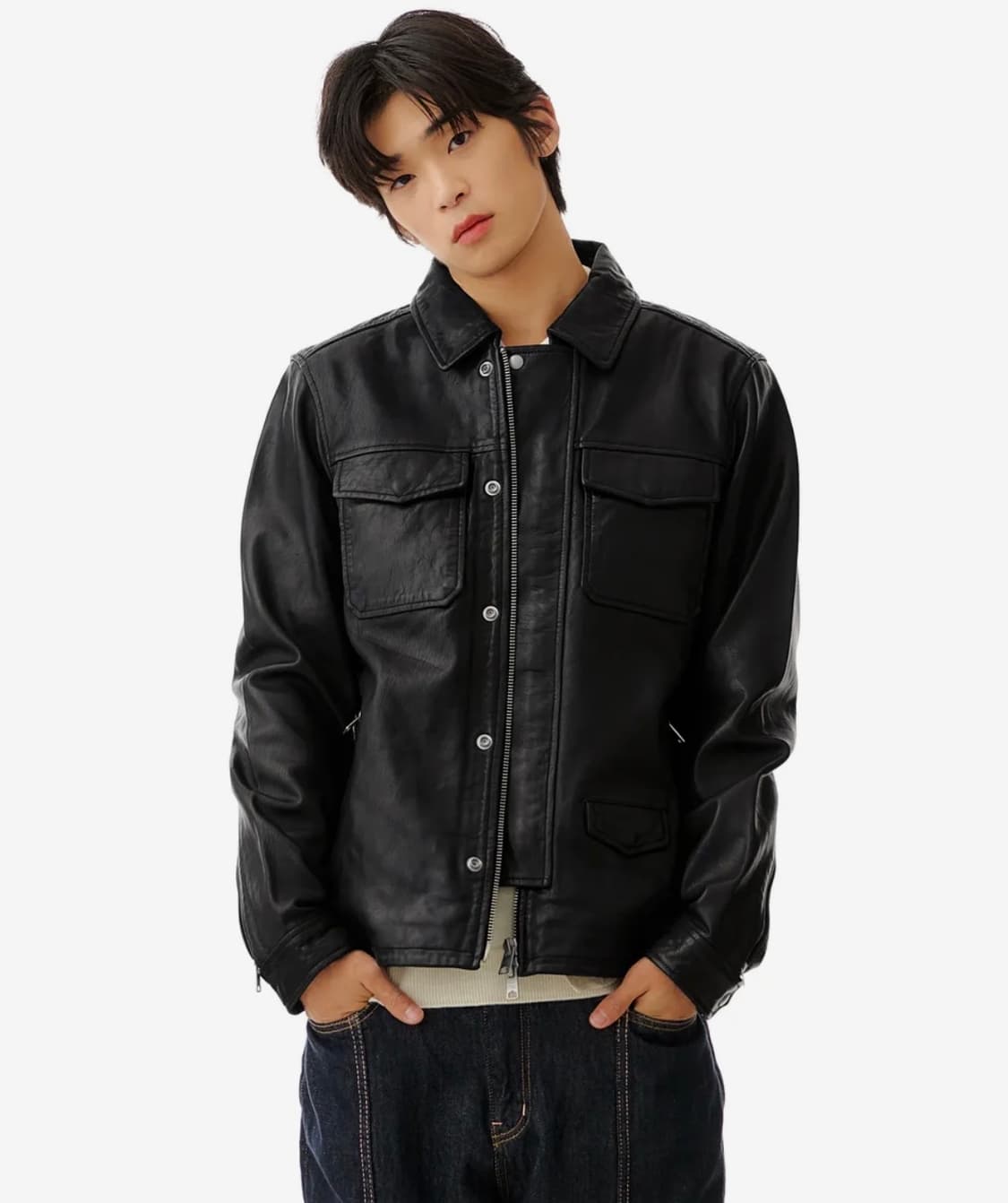 올세인츠 우카이 자켓(레더) 상품이미지9