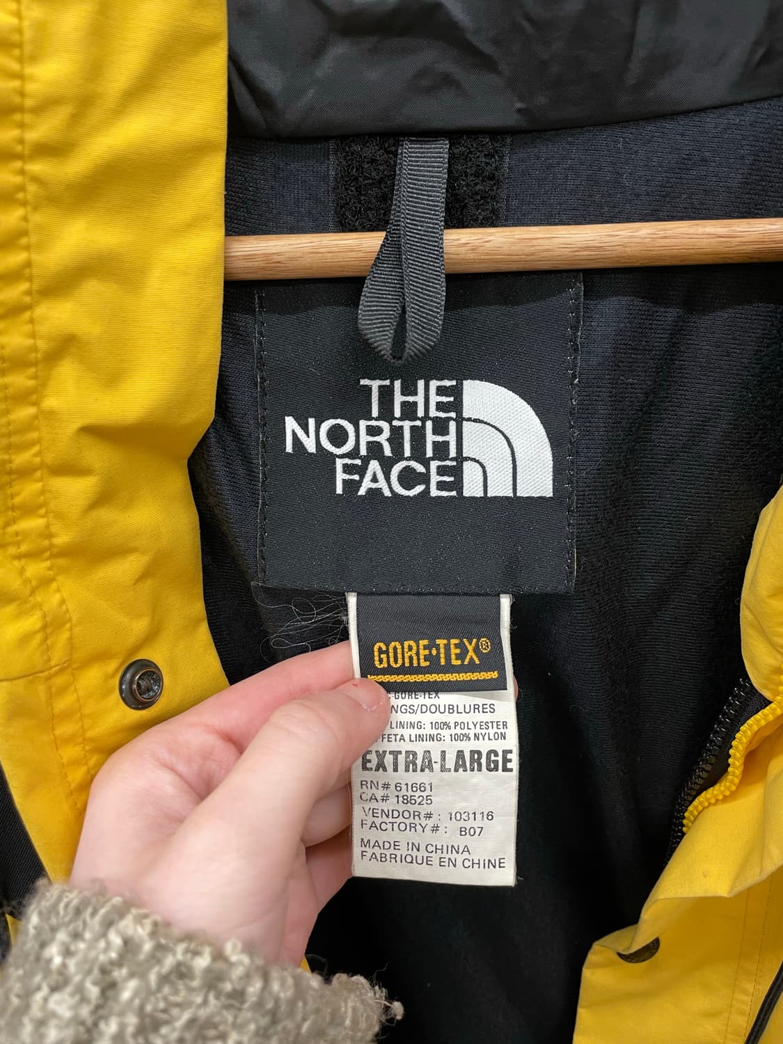 1990s TNF 노스페이스 고어텍스 바람막이 상품이미지9