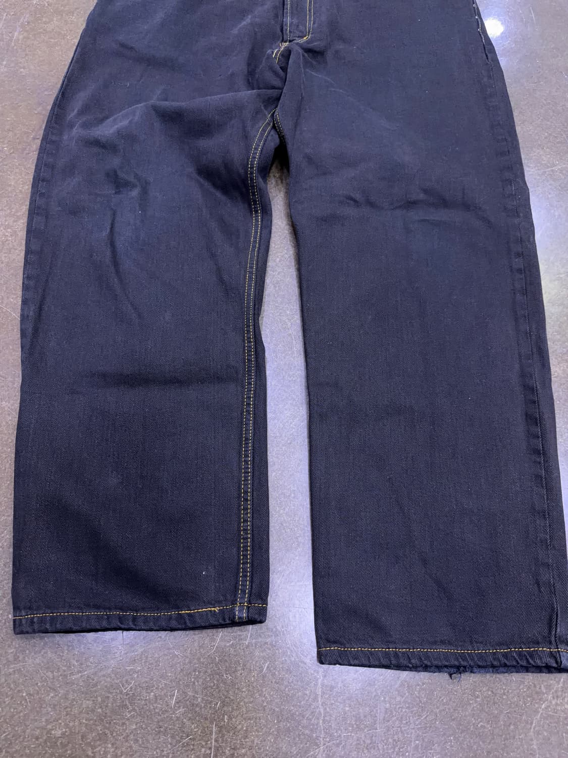 리바이스 550 레귤러 릴렉스핏 00's 블랙진 데님팬츠 38 상품이미지5