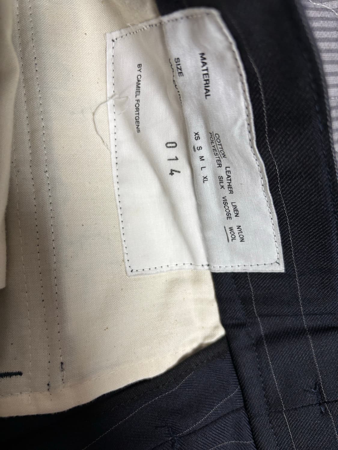 [s]카미엘포트젠스 슈트 트라우저 상품이미지3