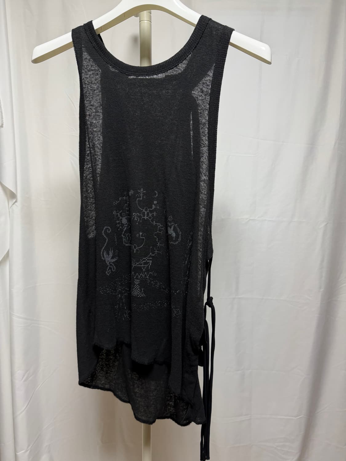 혜인서 후드 슬리브리스 / 검정색 상품이미지1