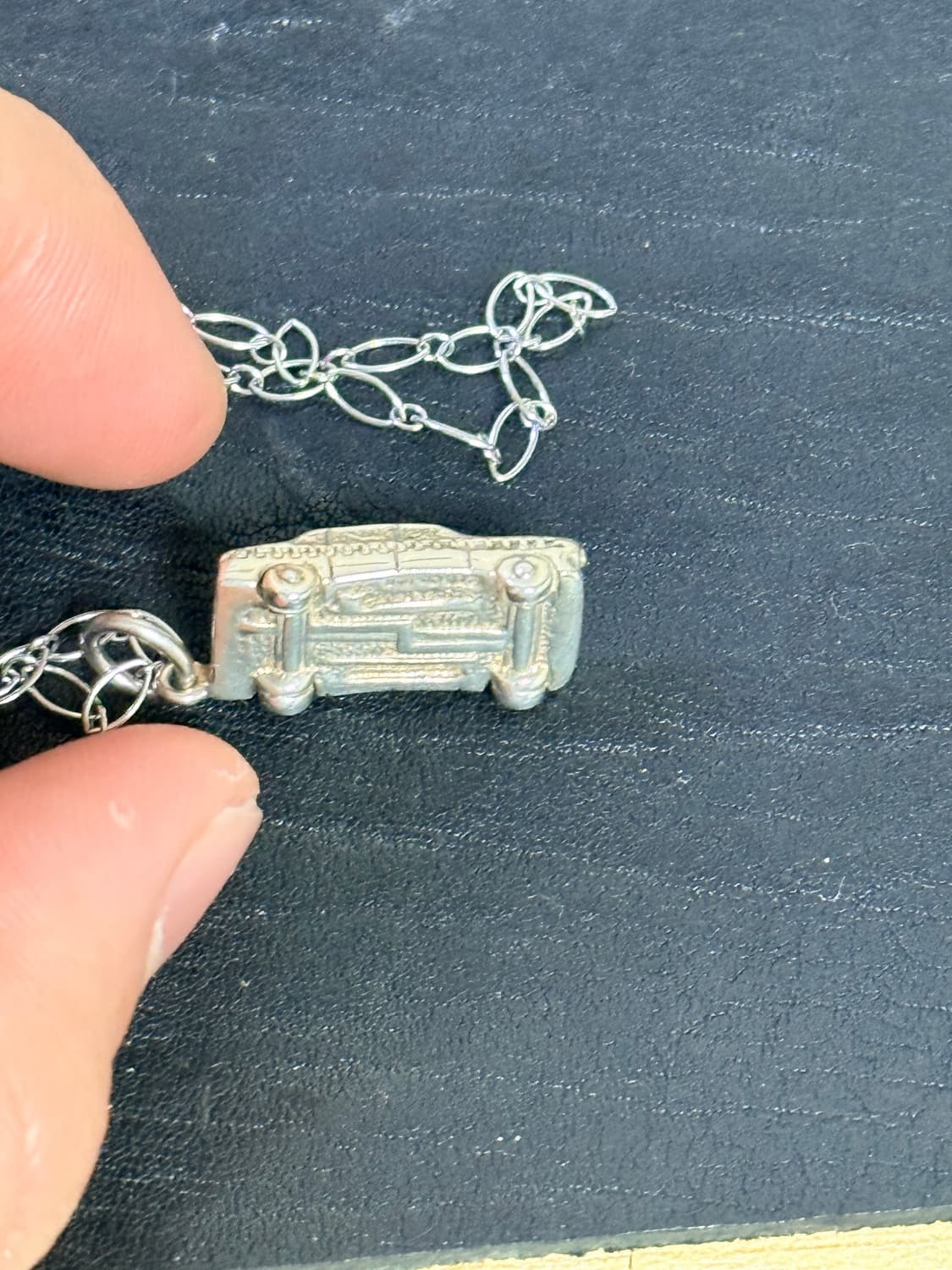 올드 티파니앤코 실버 택시 펜던트 및 체인 빈티지 상품이미지4