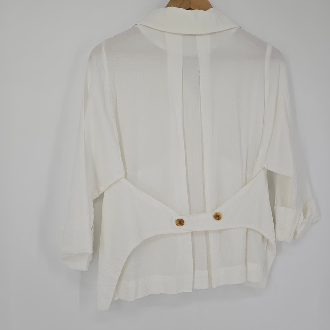 g studio 화이트 7부 소매 여름 자켓 블라우스 55 상품이미지7