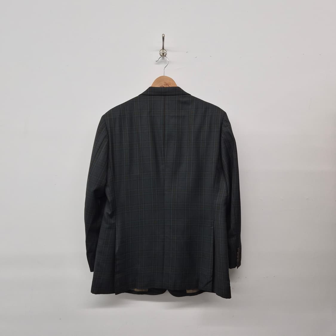 버버리 체크무늬 블레이저 자켓 남성 M 상품이미지7