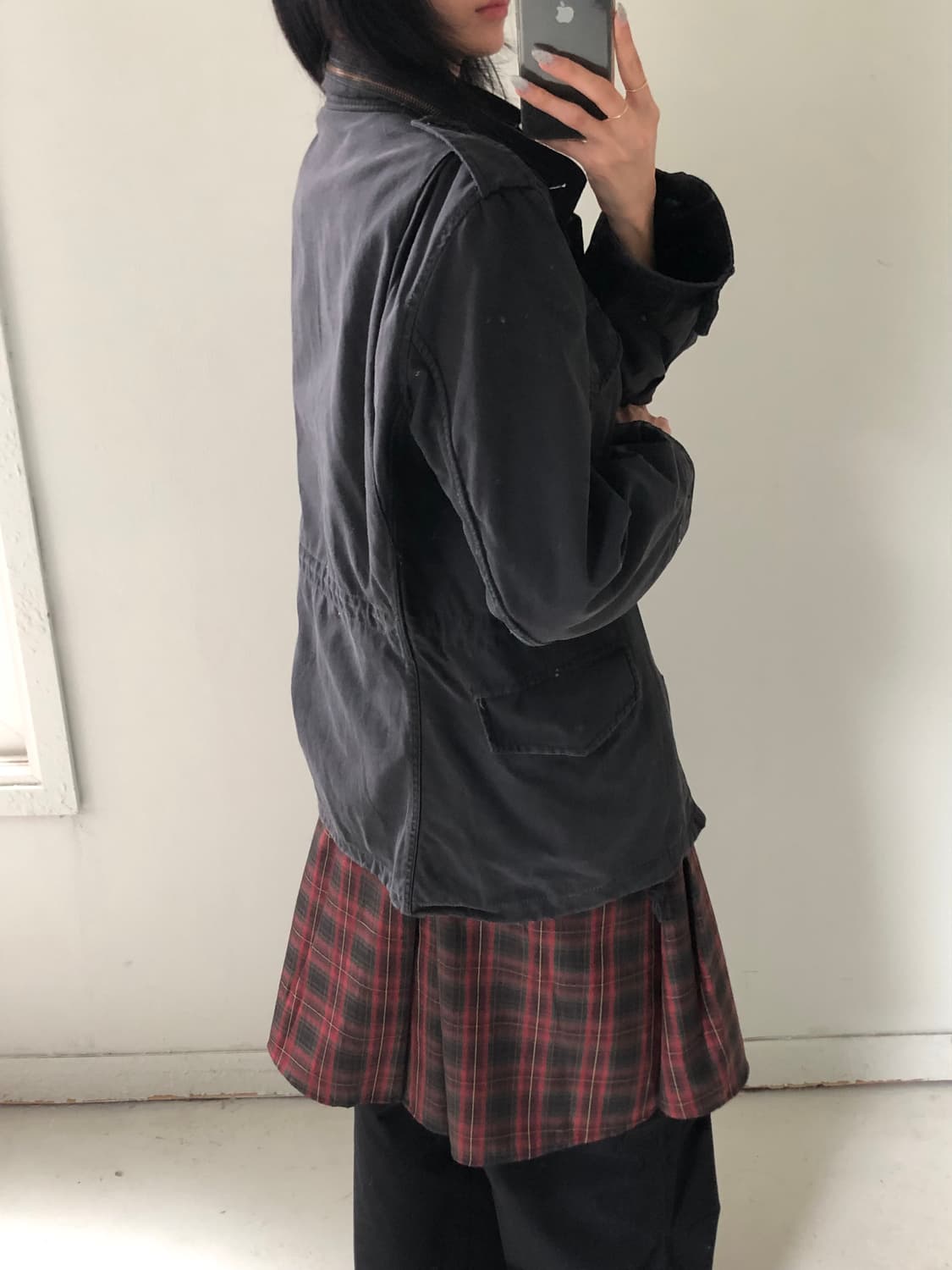 일본빈티지 블랙 필드자켓 상품이미지4