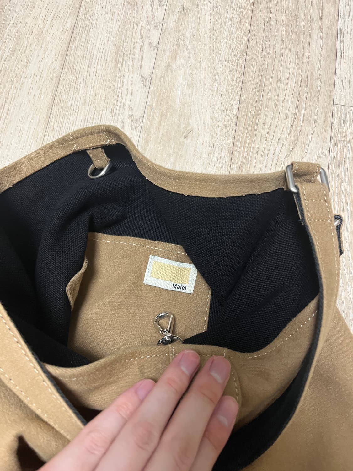 마이클 Maicl Rover Bag in beige 상품이미지4