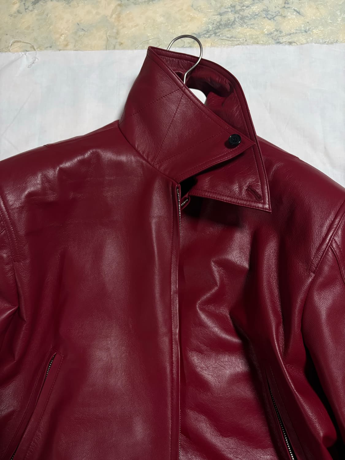 (새상품) 알렌느 레드 숏자켓 2사이즈 상품이미지5